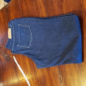 Like new jeans. Stretchy and comfy. Great fit